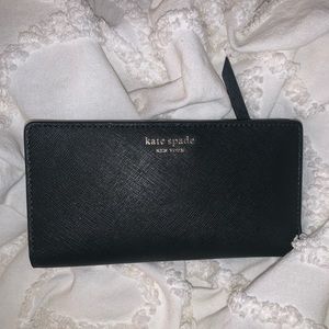 kate spade black wallet brand new!!!